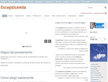 Tablet Screenshot of escepticemia.com